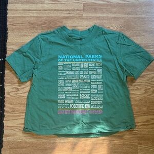 Parks Project Green National Parks Cropped Tee
